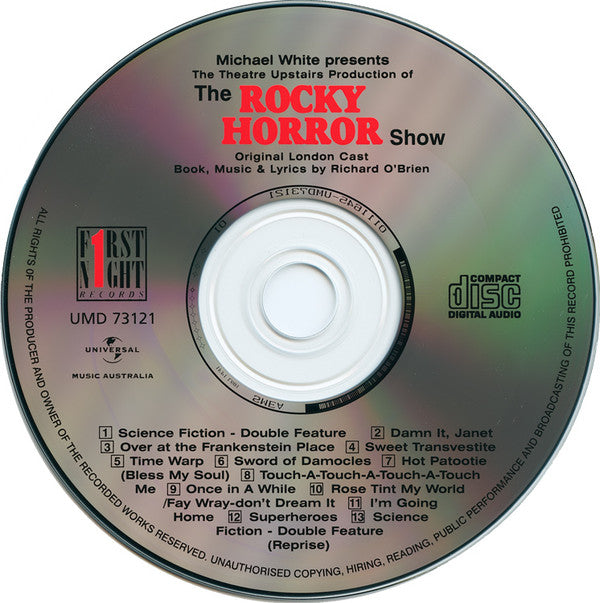 Richard O'Brien - Original London Cast* : The Rocky Horror Show (CD, Album, RE, RM)