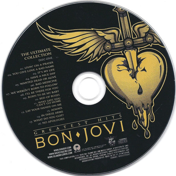 Bon Jovi : Greatest Hits (CD, Comp)