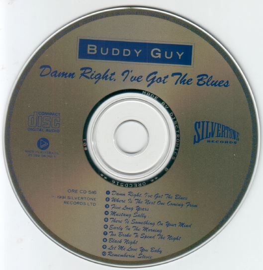 Buddy Guy : Damn Right, I've Got The Blues (CD, Album)