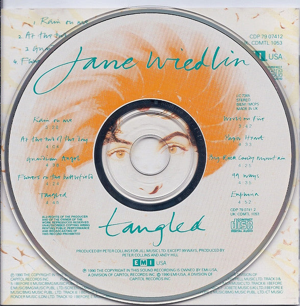 Jane Wiedlin : Tangled (CD, Album)