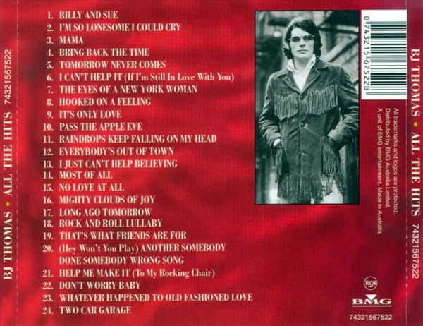 B.J. Thomas : All The Hits - The Ultimate Collection (CD, Comp)