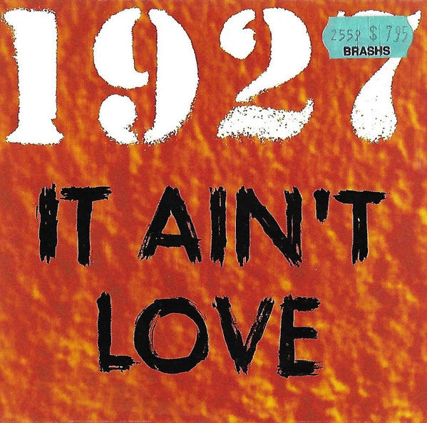 1927 : It Ain't Love (CD, Single)