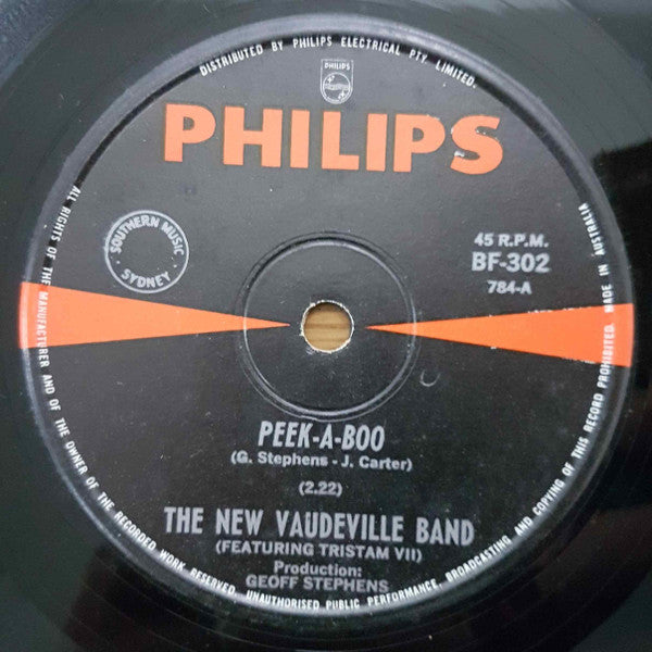 The New Vaudeville Band : Peek-A-Boo (7", Single)