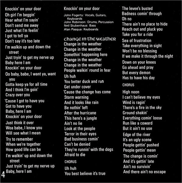 John Fogerty : Eye Of The Zombie (HDCD, Album, RE, RM)