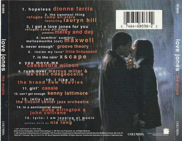 Various : Love Jones (The Music) (CD, Comp)