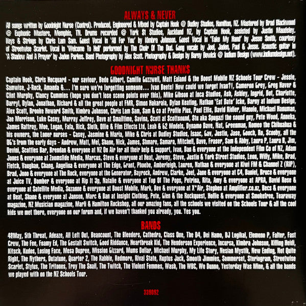 Goodnight Nurse : Always And Never (CD, Album)