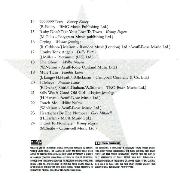 Various : The Country Album (CD, Comp)