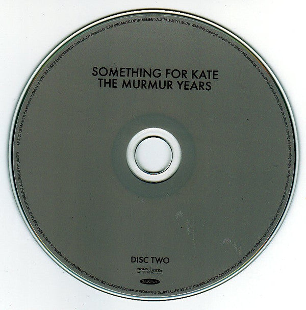 Something For Kate : The Murmur Years: The Best Of Something For Kate 1996 - 2007 (2xCD, Comp)
