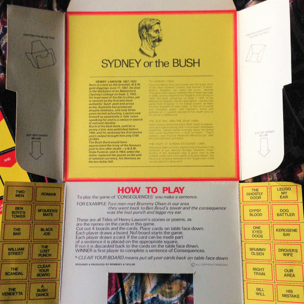 Shirley Jacobs, Ade Monsbourgh, Henry Lawson : Sydney Or The Bush (7", EP, S/Edition, Ree)