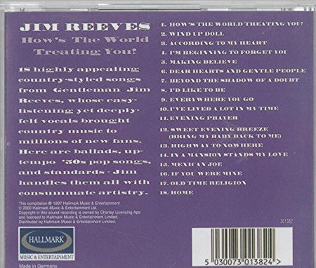 Jim Reeves : How's The World Treating You? (CD, Comp)