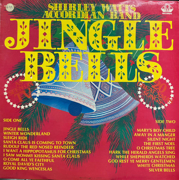 Shirley Watts Accordion Band : Jingle Bells (LP, Album)