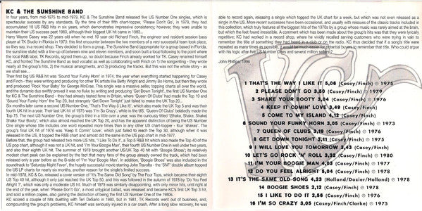 KC & The Sunshine Band : The Best Of KC & The Sunshine Band (CD, Comp)