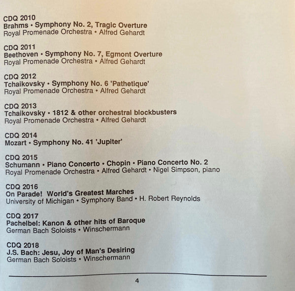 Johann Sebastian Bach, Georg Friedrich Händel : Masters Of The Baroque (CD, Comp, Nim)