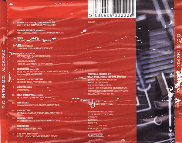 Alcatraz : D.C. In The Mix (CD, Mixed)