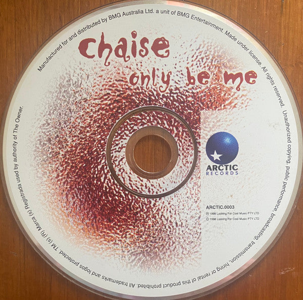 Chaise : Only Be Me (CD, Maxi)