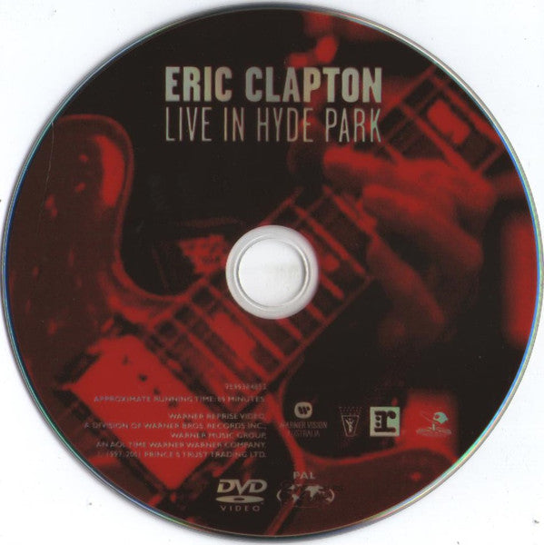 Eric Clapton : Live In Hyde Park (DVD-V, PAL)