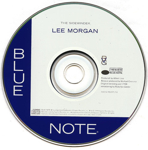 Lee Morgan : The Sidewinder (CD, Album, RE, RM, RP)