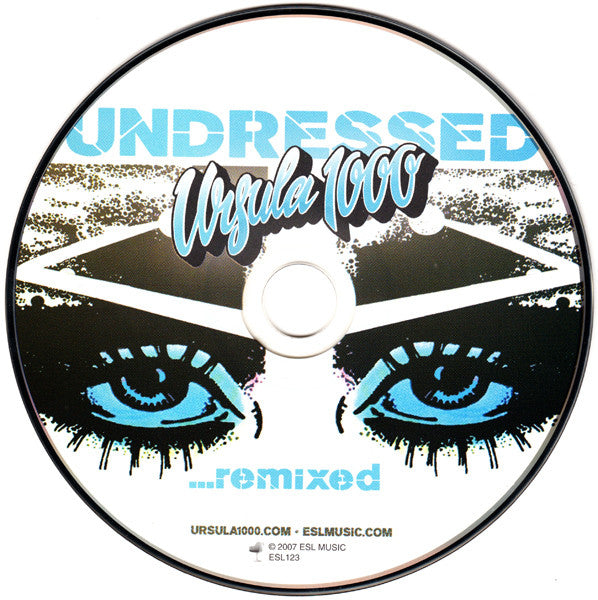 Ursula 1000 : Undressed ...Remixed (CD, Album, Comp)