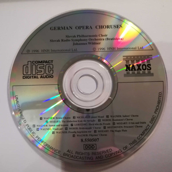Various : German Operatic Choruses (CD, Album, Comp)