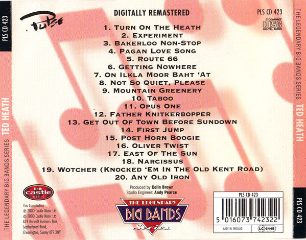 Ted Heath : The Legendary Big Bands Series (CD, Comp)