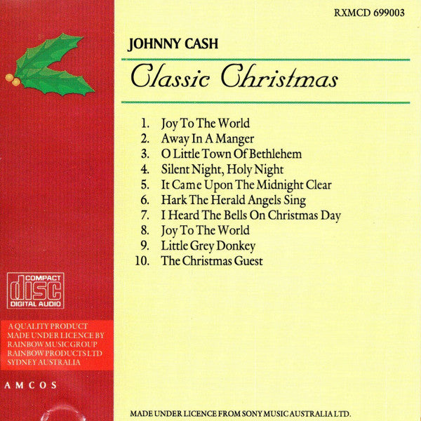Johnny Cash : Classic Christmas (CD, Album, RE)