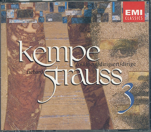 Richard Strauss, Rudolf Kempe, Staatskapelle Dresden : Kempe Conducts Richard Strauss - 3: Orchestral Works & Concertos (3xCD, Comp)