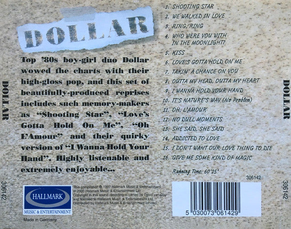 Dollar : Dollar (CD, Comp)