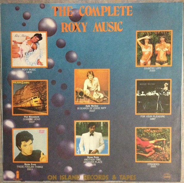 Roxy Music : Viva! Roxy Music (The Live Roxy Music Album) (LP, Album, Gat)