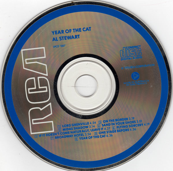 Al Stewart : Year Of The Cat (CD, Album, RE, RM)