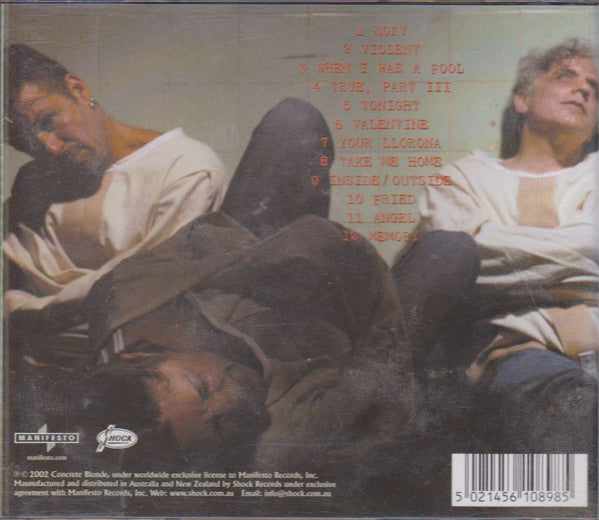 Concrete Blonde : Group Therapy (CD, Album)