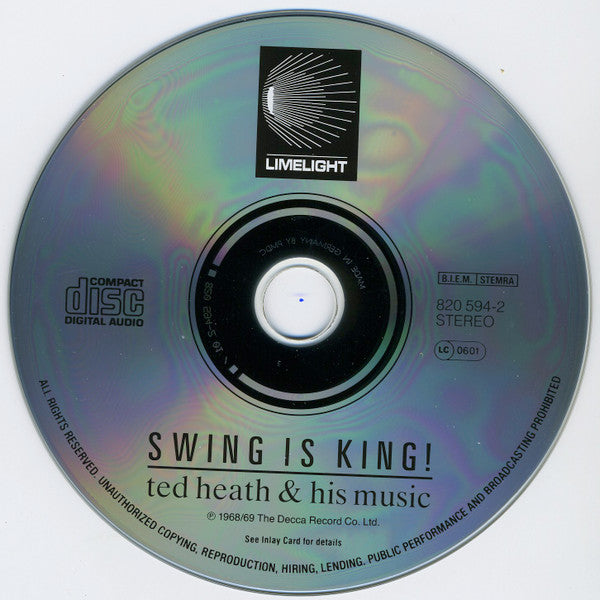 Ted Heath And His Music : Swing Is King (CD, Comp)