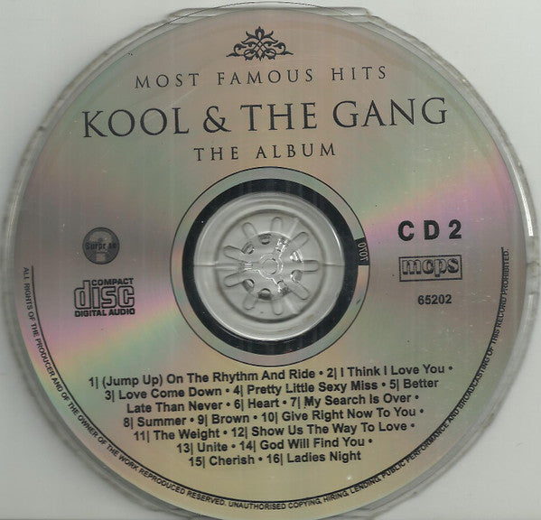 Kool & The Gang : Most Famous Hits: The Album (2xCD, Comp)