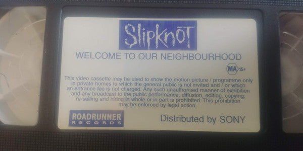 Slipknot : Welcome To Our Neighborhood (VHS, PAL)