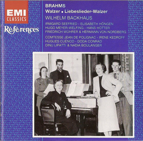 Johannes Brahms : Walzer & Liebeslieder-Walzer (CD, Comp, Mono, RM)