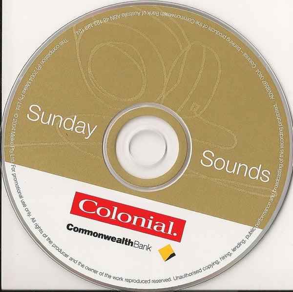 Various : Sunday Sounds (CD, Comp, Promo)