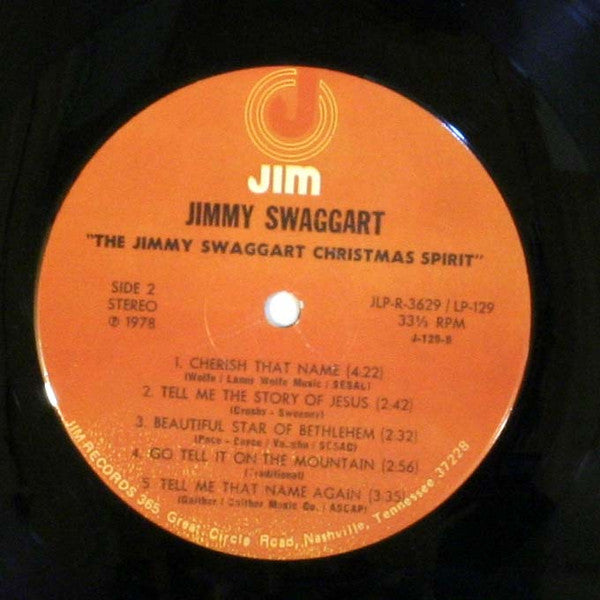 Jimmy Swaggart : The Jimmy Swaggart Christmas Spirit (LP, Album)