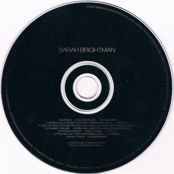 Sarah Brightman : Symphony (CD, Album)