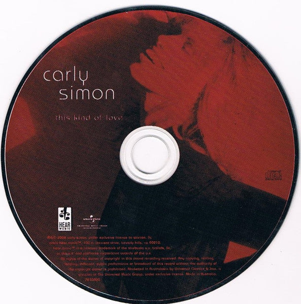 Carly Simon : This Kind Of Love (CD, Album)