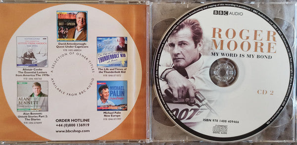 Roger Moore : My Word Is My Bond (2xCD)