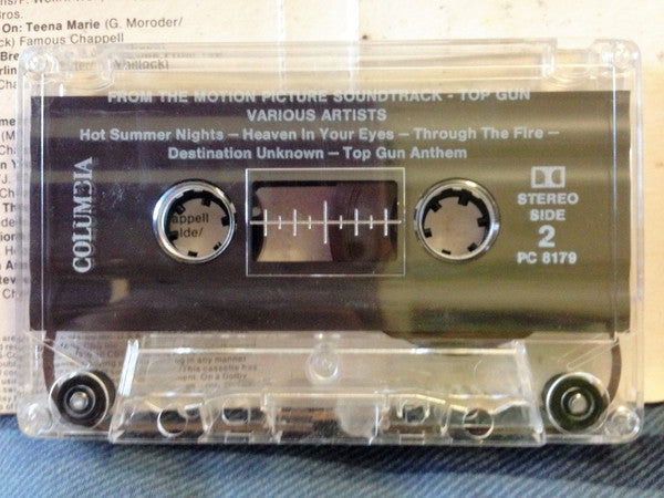 Various : Top Gun Original Motion Picture Soundtrack (Cass, Album, RE, Dol)