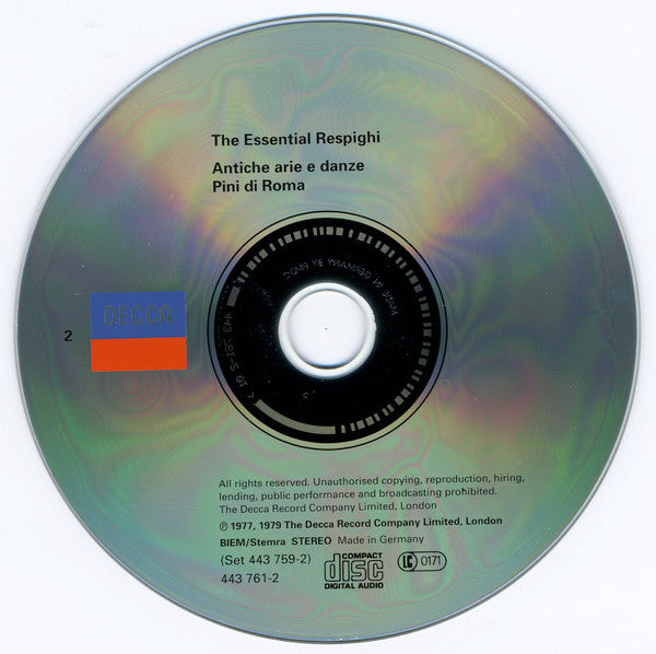 Ottorino Respighi : The Essential Respighi (2xCD, Comp)