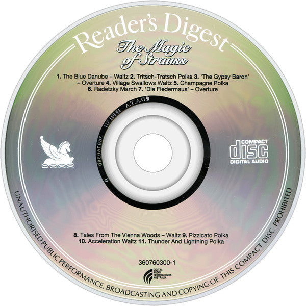 Johann Strauss Jr., Johann Strauss Sr., Josef Strauß : The Magic of Strauss (CD, Comp, J-C)
