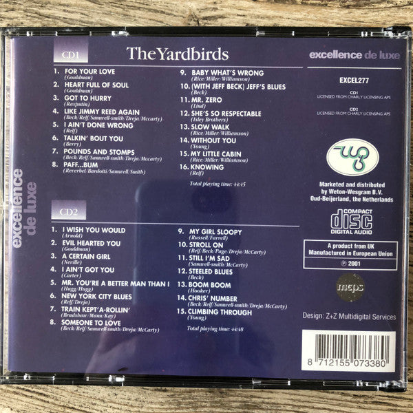 The Yardbirds : 31 Rock Standards (2xCD, Comp, Dlx)