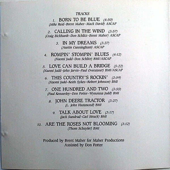 The Judds : Love Can Build A Bridge (CD, Album)