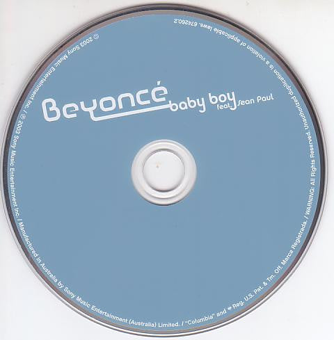 Beyoncé Feat. Sean Paul : Baby Boy (CD, Single)