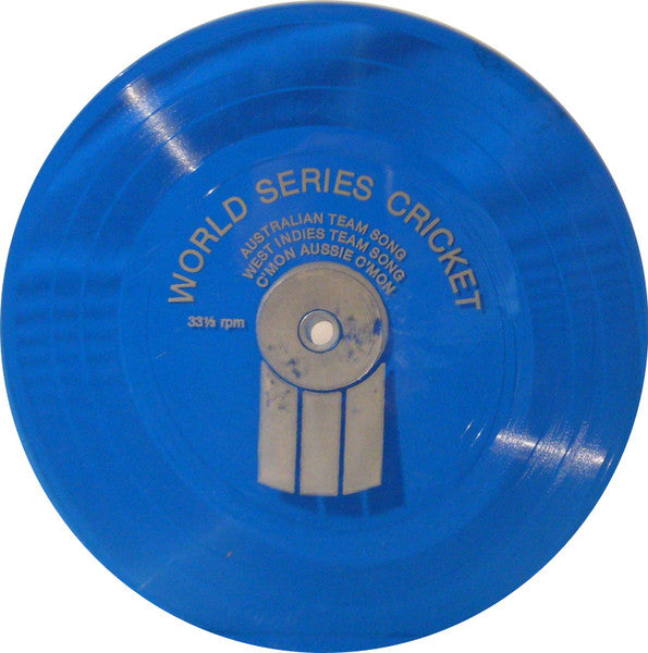 The Mojo Singers : World Series Cricket (Flexi, 7", S/Sided, Blu)