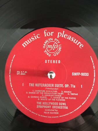 Felix Slatkin, The Hollywood Bowl Symphony Orchestra : Tchaikovsky: Nutcracker Suite, Mendelssohn: A Midsummer Night’s Dream (LP, Album)