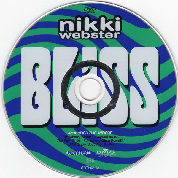 Nikki Webster : Bliss (CD, Album + DVD-V + Album, Ltd)