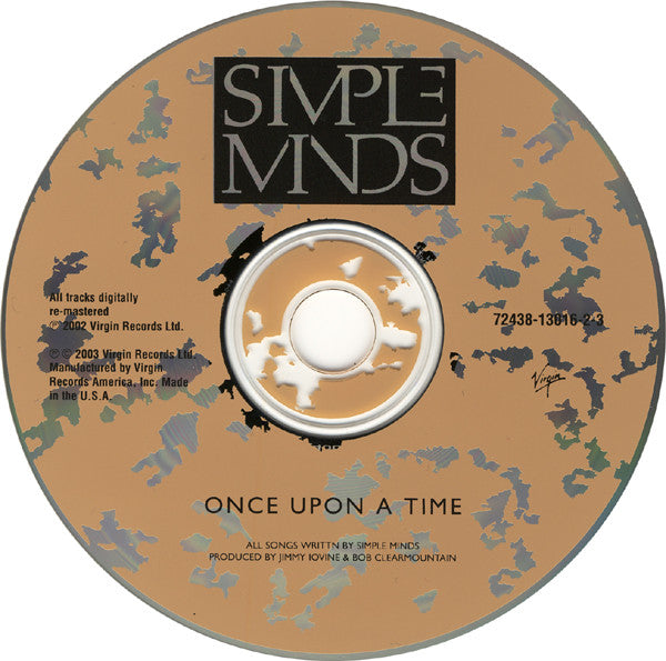 Simple Minds : Once Upon A Time (CD, Album, RE, RM)