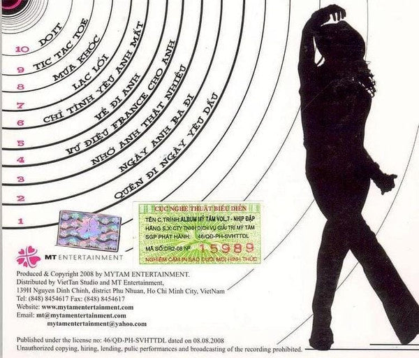 Mỹ Tâm : To The Beat (CD, Album)